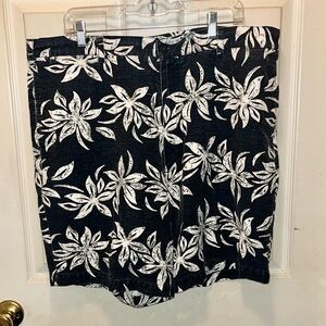 NATURAL ISSUE Men’s Tropical Print Shorts.  Waist. Sz 40.